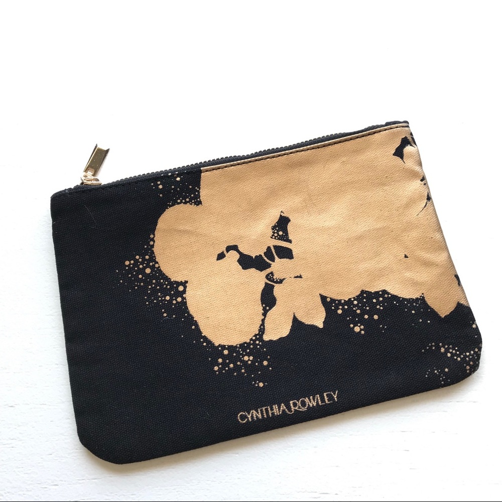 Exclusive Cynthia Rowley Gilded Makeup Bag